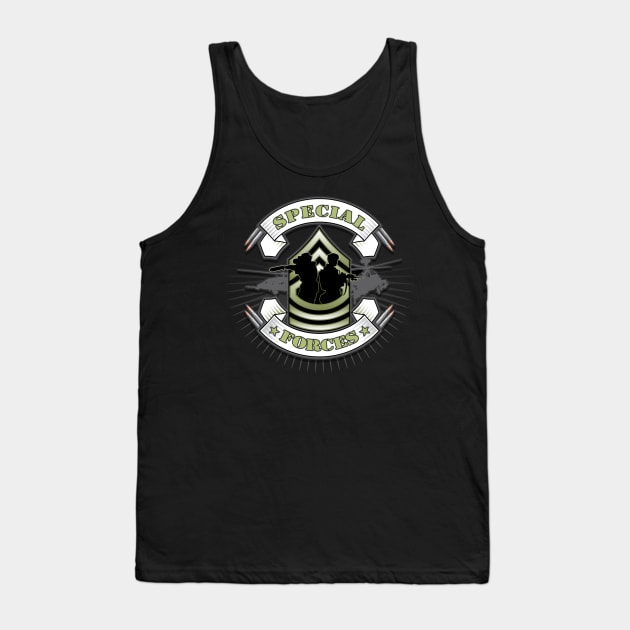 SPECIAL FORCES Tank Top by razrgrfx